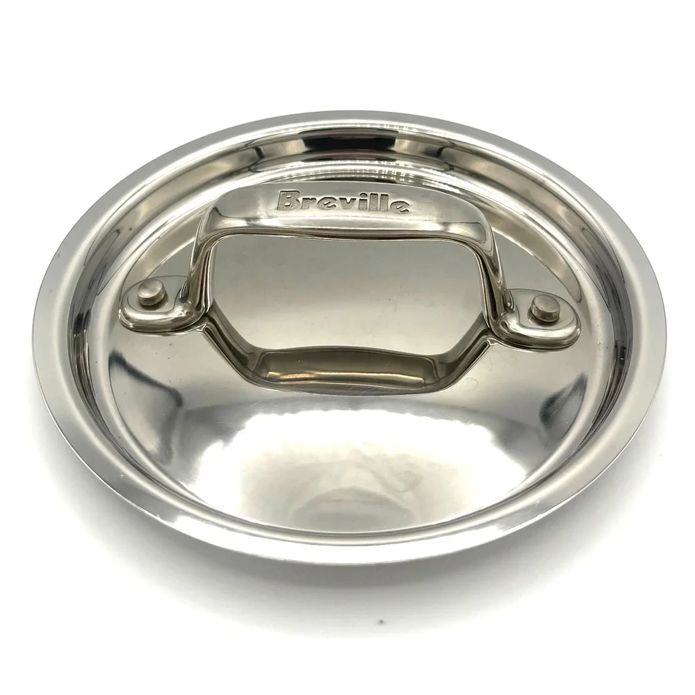 Breville 1.5qt Sauce Pan LID ONLY Thermal Pro Hard-Anodized Stainless Steel 6.25